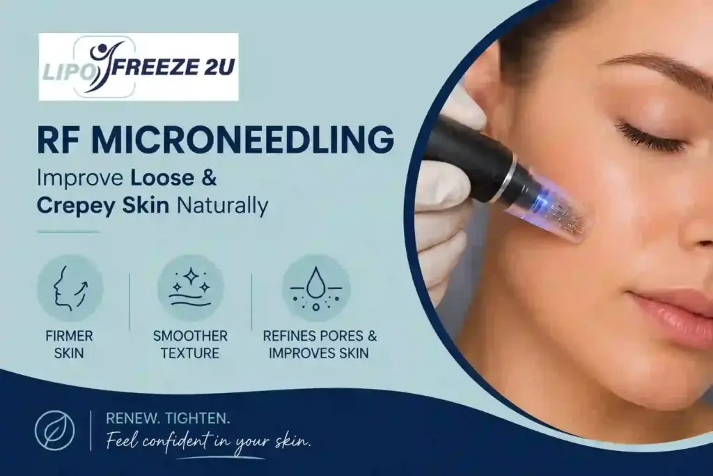 Can RF Microneedling Help Improve Loose and Crepey Skin Whitby?